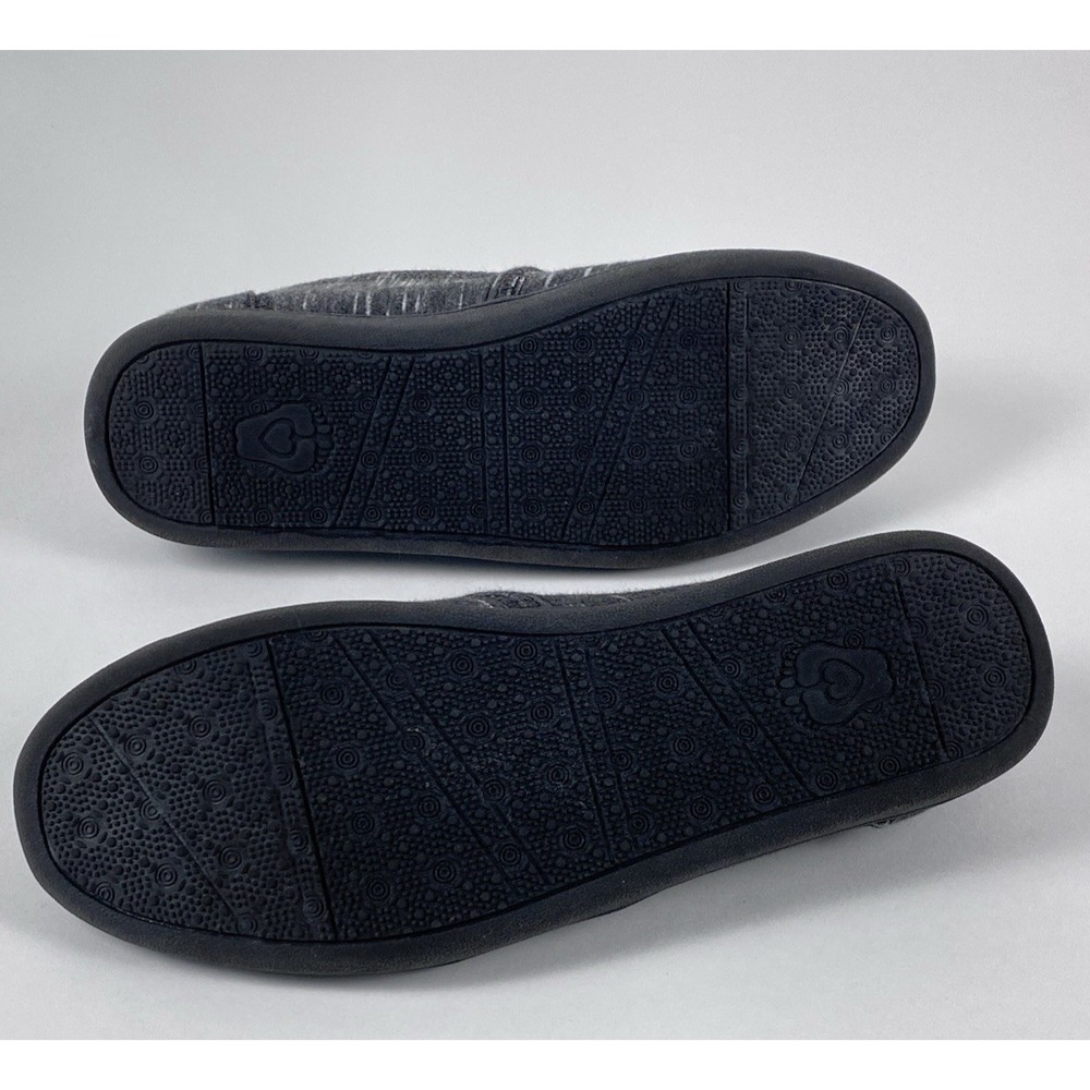Black And Gray Bobs Skechers Peace And Love Flat Shoes Women's Size 6.5 - Picture 8 of 12